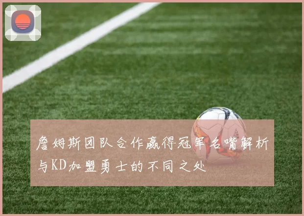 詹姆斯团队合作赢得冠军名嘴解析与KD加盟勇士的不同之处